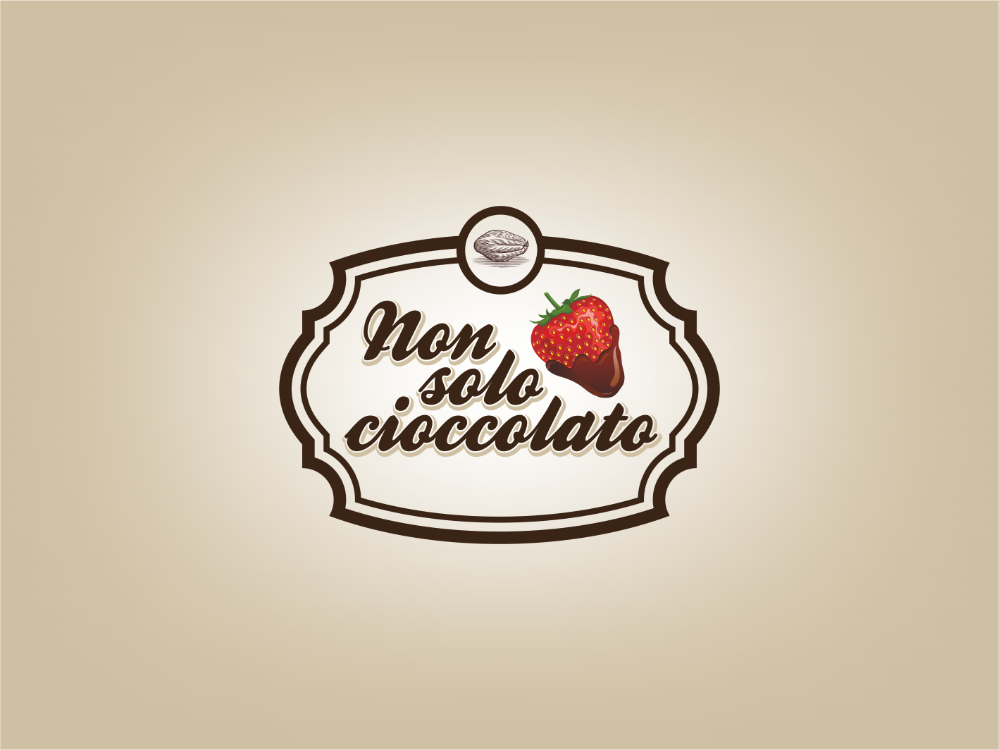 Logo Design by Tony Bishop for Non solo cioccolato  | Design #18139005