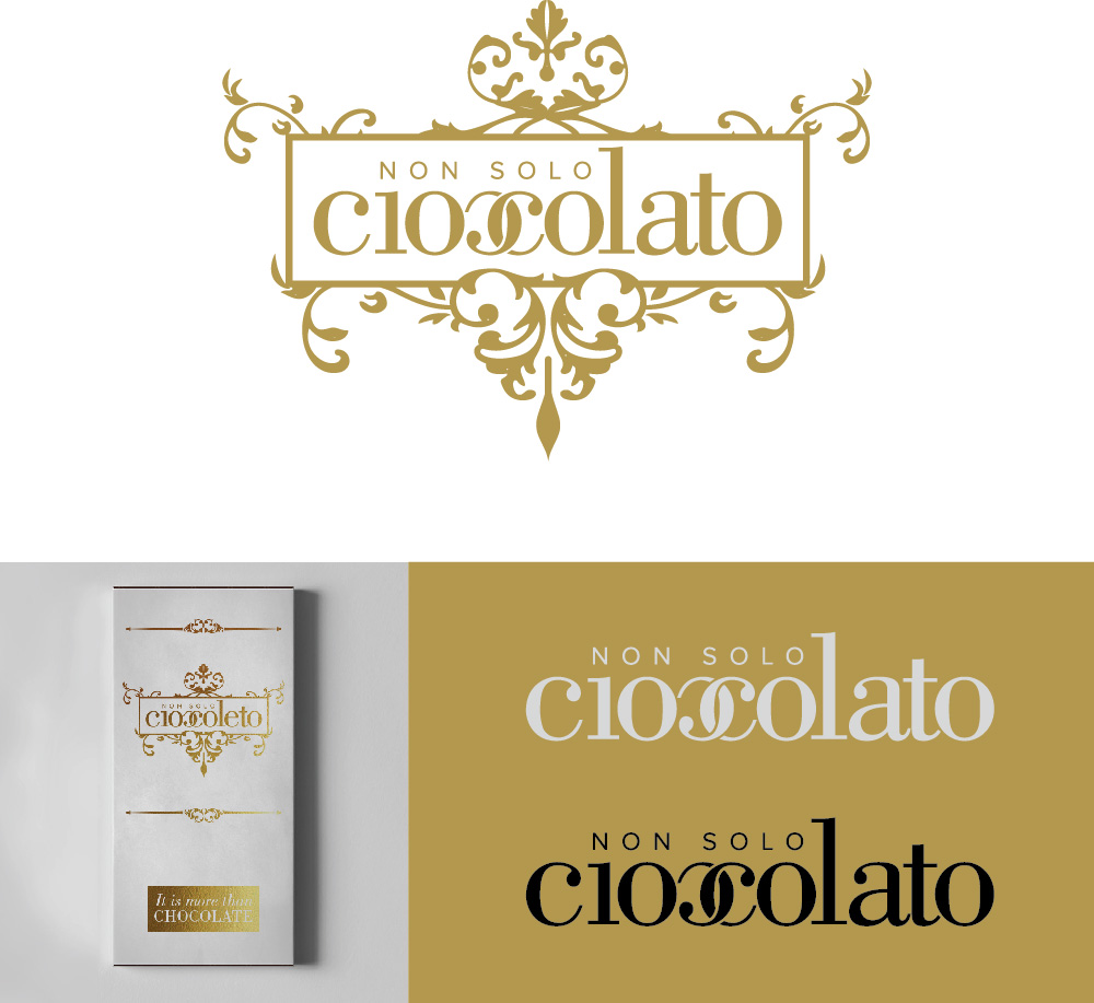 Logo Design by ginner jared zapata for Non solo cioccolato  | Design #18236143