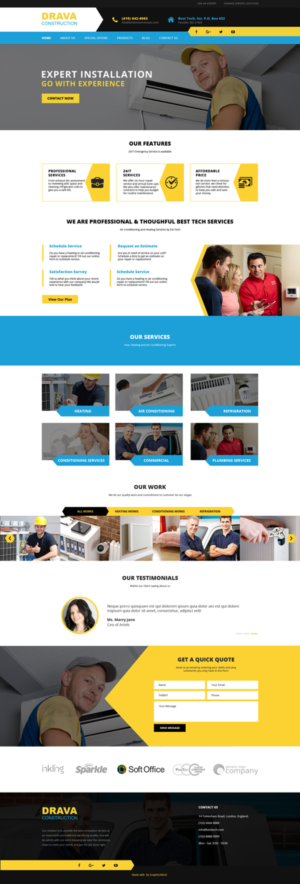 Web Design by Zumbic for Deck Masters ltd | Design: #18158403