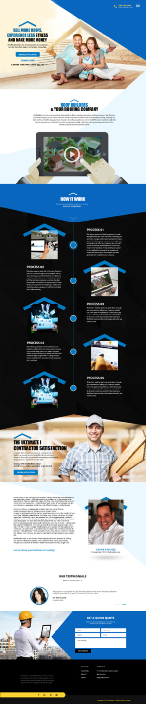 Web Design by Zumbic for Deck Masters ltd | Design: #18158405