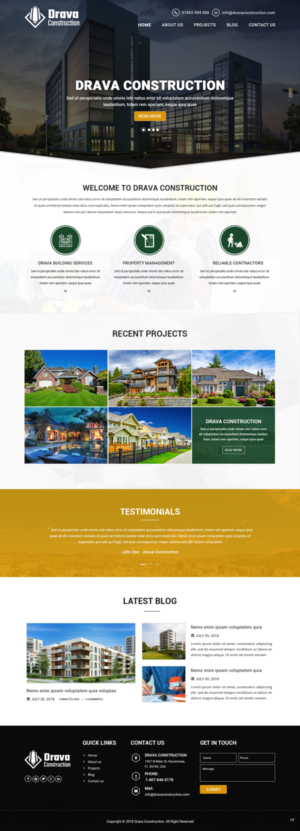 Web Design by pb for Deck Masters ltd | Design: #18105061