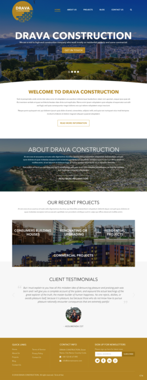 Web Design by pb for Deck Masters ltd | Design: #18105077