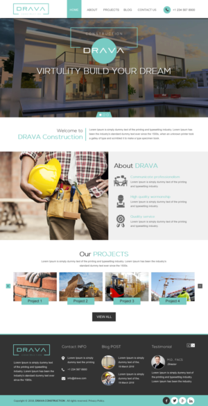 Web Design by rightway for Deck Masters ltd | Design: #18106181