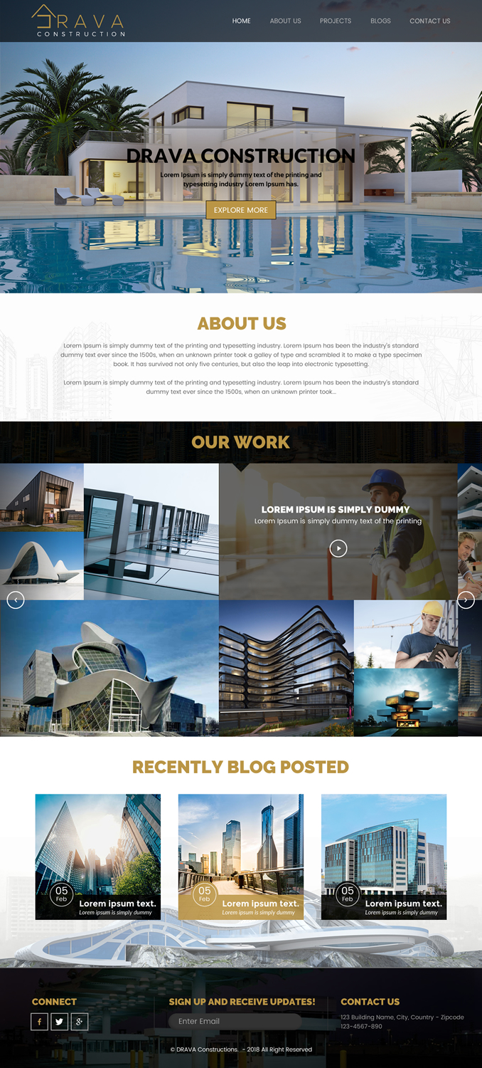Web Design by rightway for Deck Masters ltd | Design #18501034