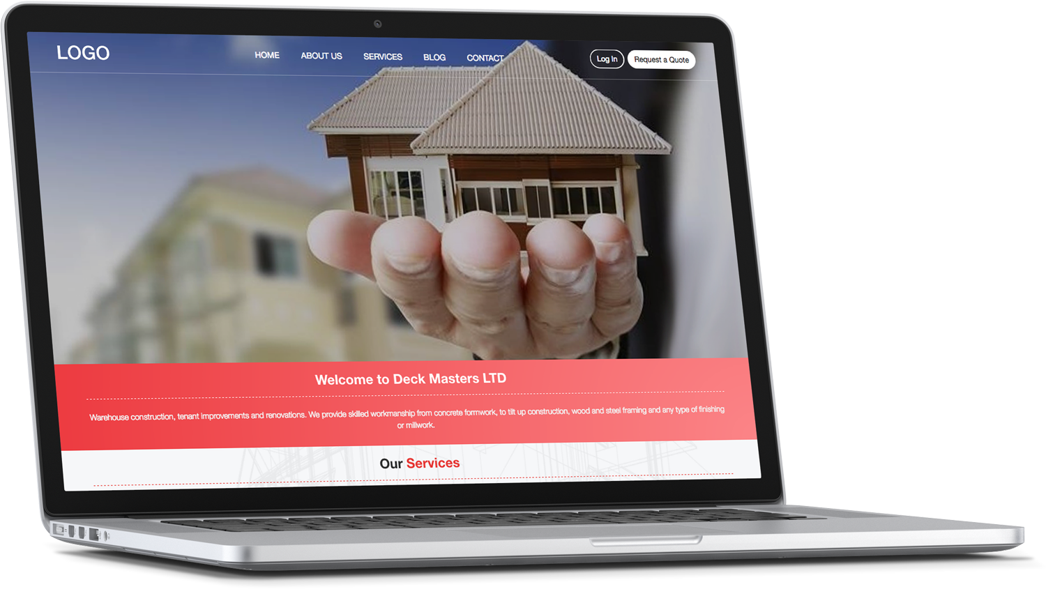 Web Design by cCopilot for Deck Masters ltd | Design #18103983