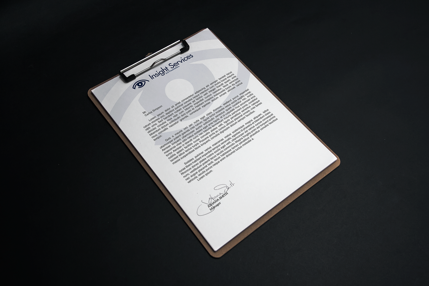 Logo Design by Pablo Di Filippo for Insight Services | Design #19542894