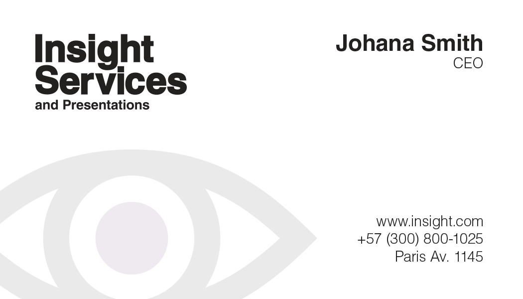 Logo-Design von Pablo Di Filippo für Insight Services | Design #19580779