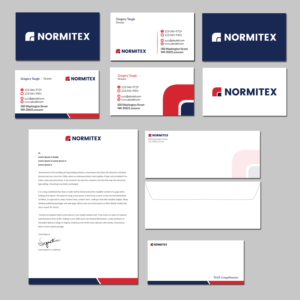Stationery Design by kousik for NORMITEX | Design: #18138984