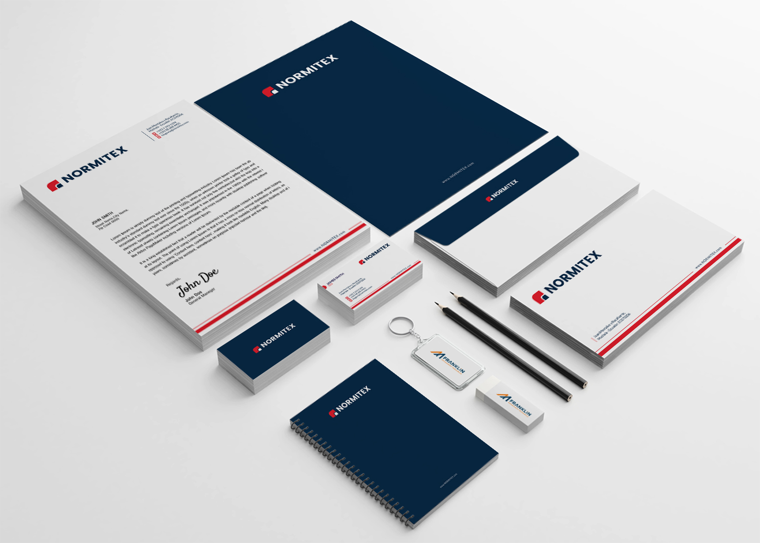 Stationery Design by SL Designer for NORMITEX | Design #18117235
