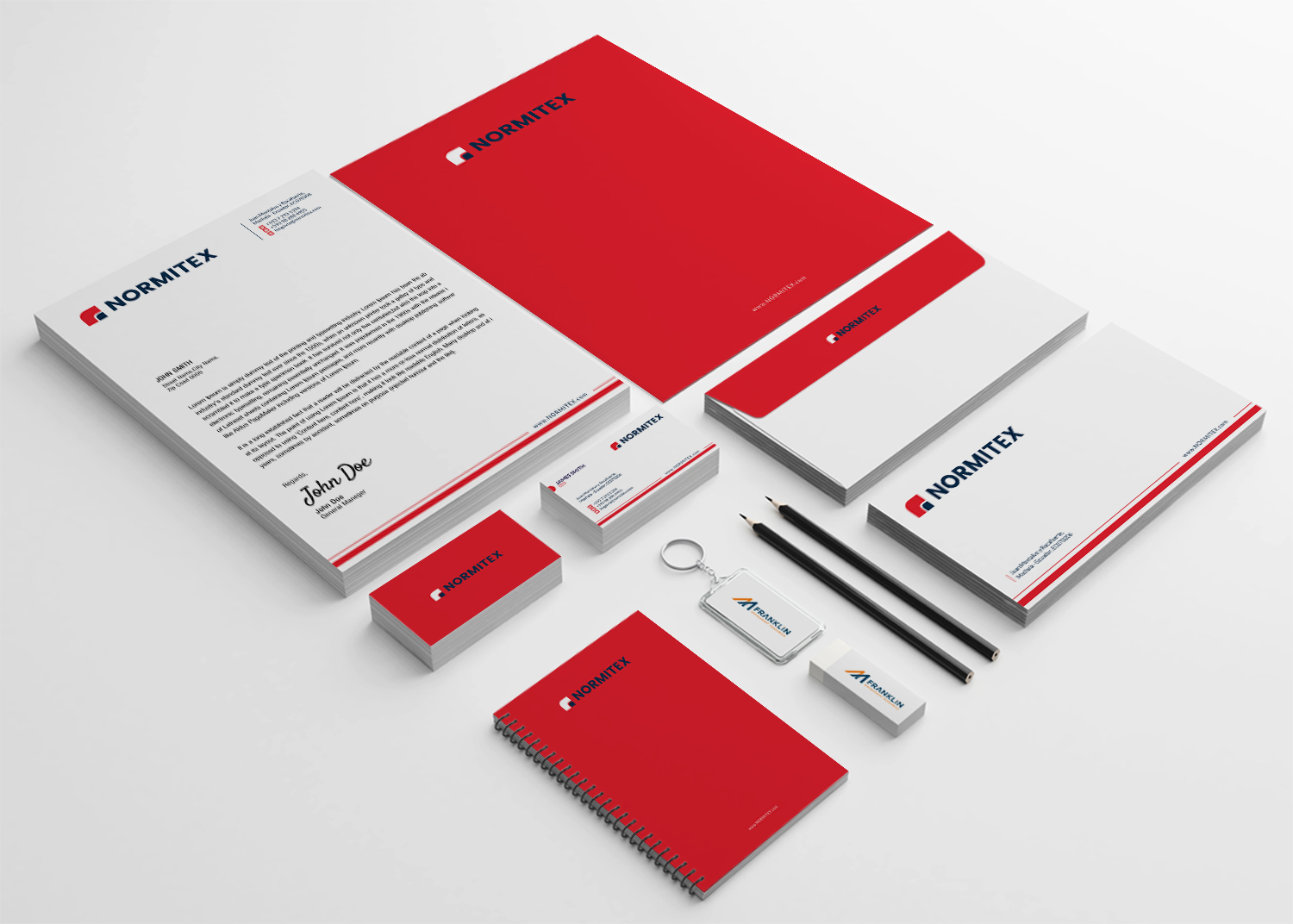 Stationery Design by SL Designer for NORMITEX | Design #18117236