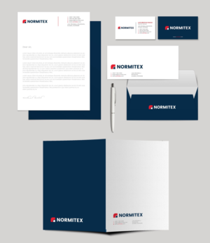 Stationery Design by Tripti Ranjan Gain for NORMITEX | Design: #18091554