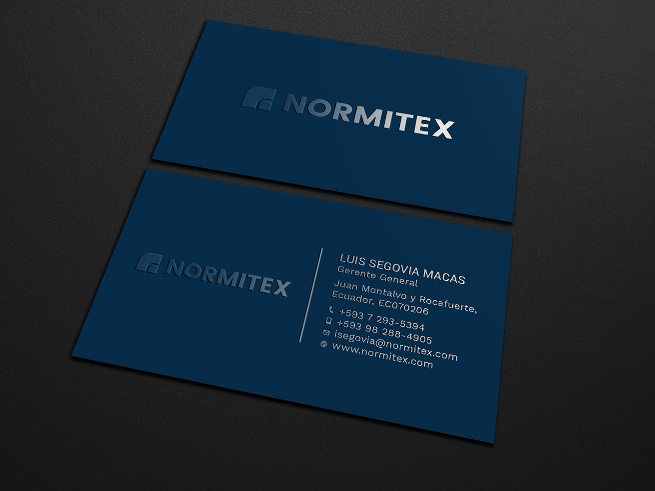 Stationery Design by Tripti Ranjan Gain for NORMITEX | Design #18091932