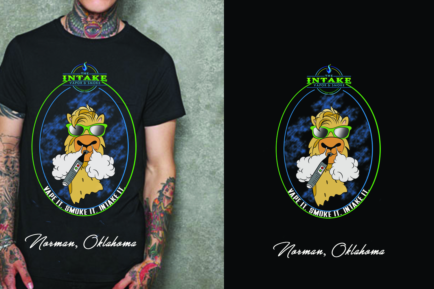 T-Shirt-Design von Wenfeii für The Intake | Design #18111488