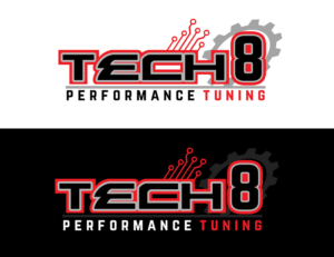 Tech 8 Tuning, Tech 8, Tech 8 Perfomance Tuning, Tech 8 Racing | Diseño de Logo por NILDesigns