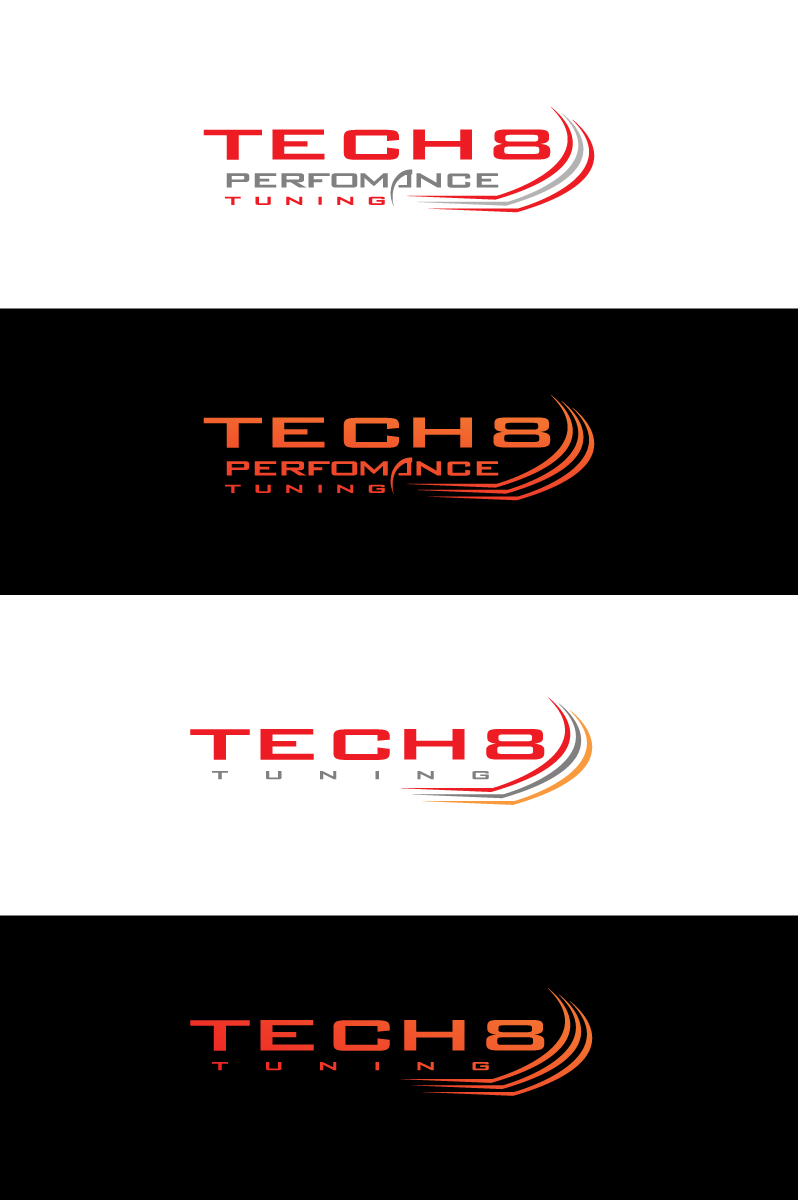 Logo Design by snawaz10051991 for Tech 8 Tuning | Design #18109519