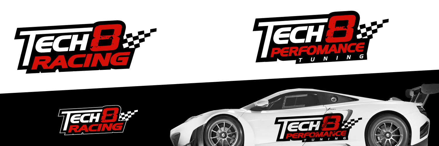 Diseño de Logo por TRHZ para Tech 8 Tuning | Diseño #18112653