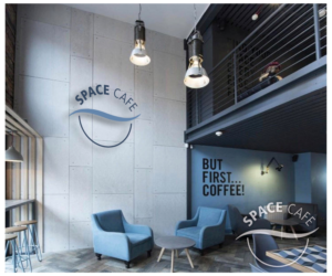 Logo Design by Bittersweet for Space Cafe LLC | Design: #18118004