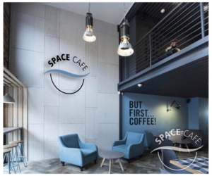 Logo Design by Bittersweet for Space Cafe LLC | Design: #18118005