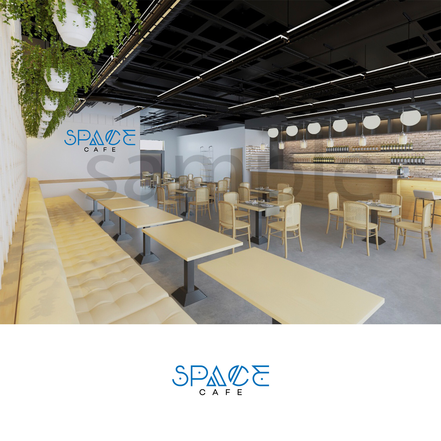 Logo Design by DesignDUO for Space Cafe LLC | Design #18167890