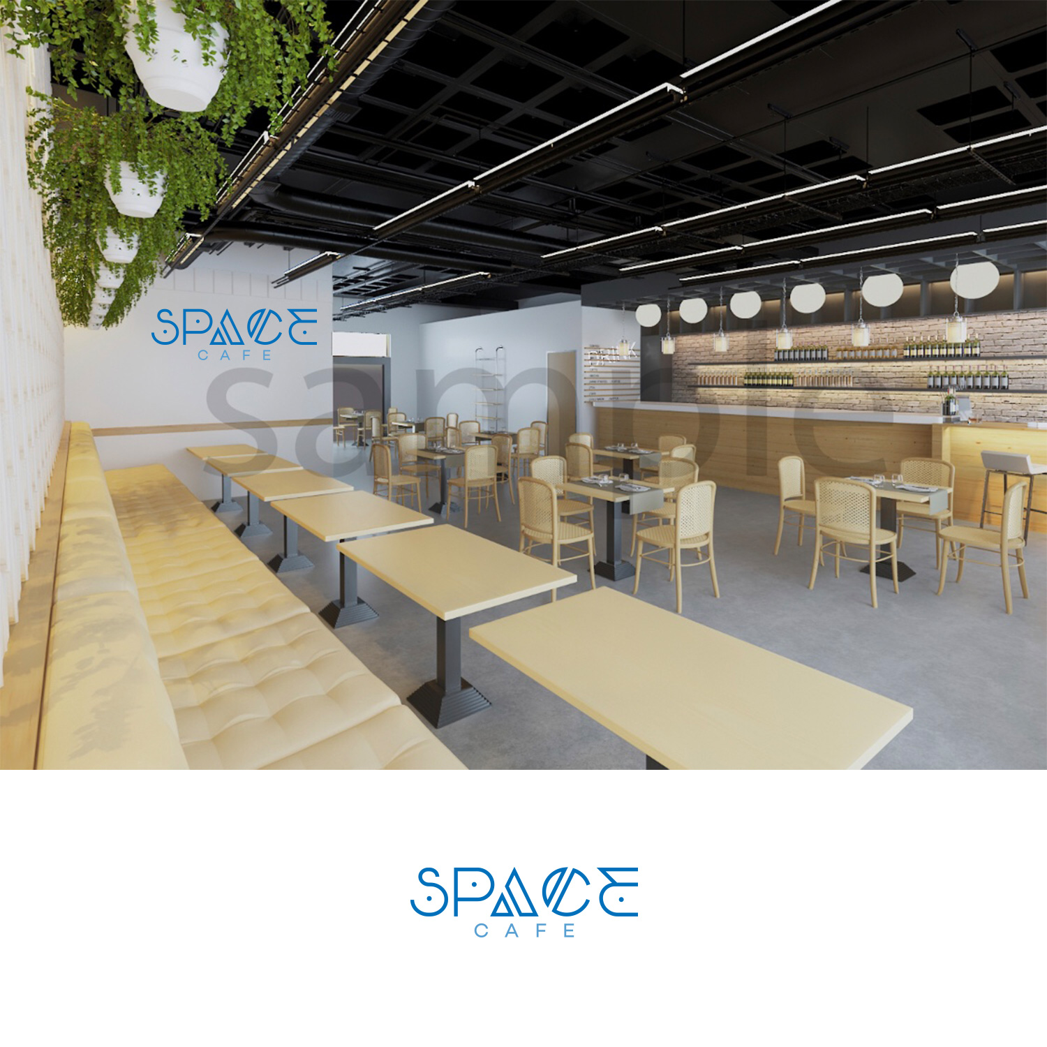 Logo Design by DesignDUO for Space Cafe LLC | Design #18167891