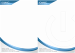 Letterhead Design by spirals for Iconic Electrical Products LTD | Design #47241