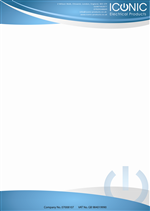 Briefkopf-Design von Jason Farrell für Iconic Electrical Products LTD | Design: #47290