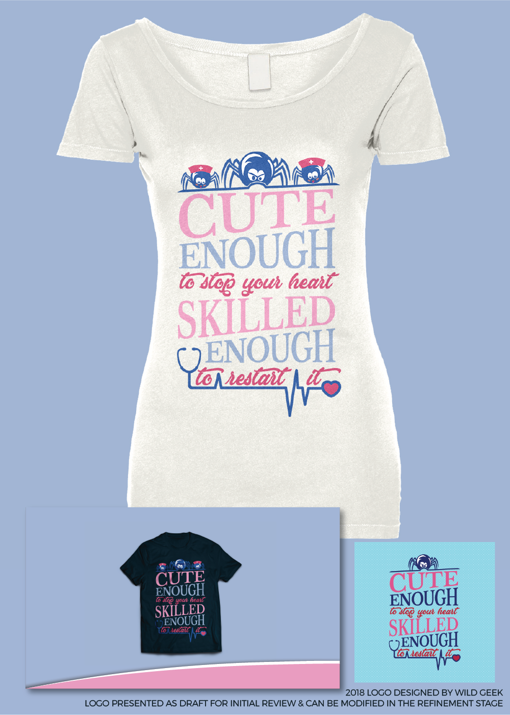 Diseño de Camiseta por Wild Geek para The Angry Spider | Diseño #18094652