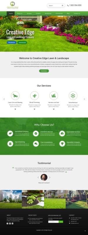 Web Design by pb for this project | Design: #18105126