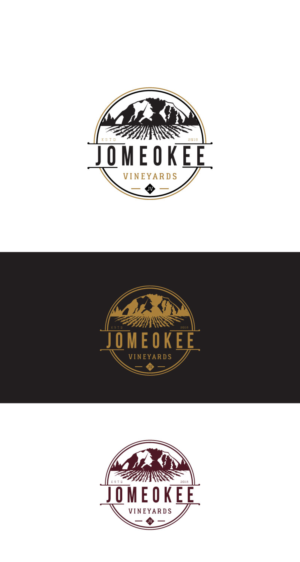 Jomeokee Vineyards.  Our Wines Aren't Terrible. | Logo Design by macadesign