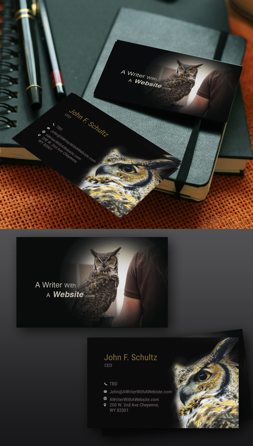 Business Card Design by uk for this project | Design #18101971