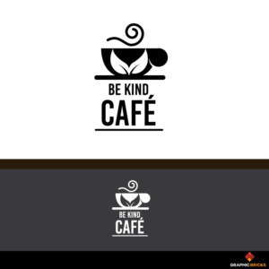 BE KIND CAFÉ | Logo Design by Graphic Bricks