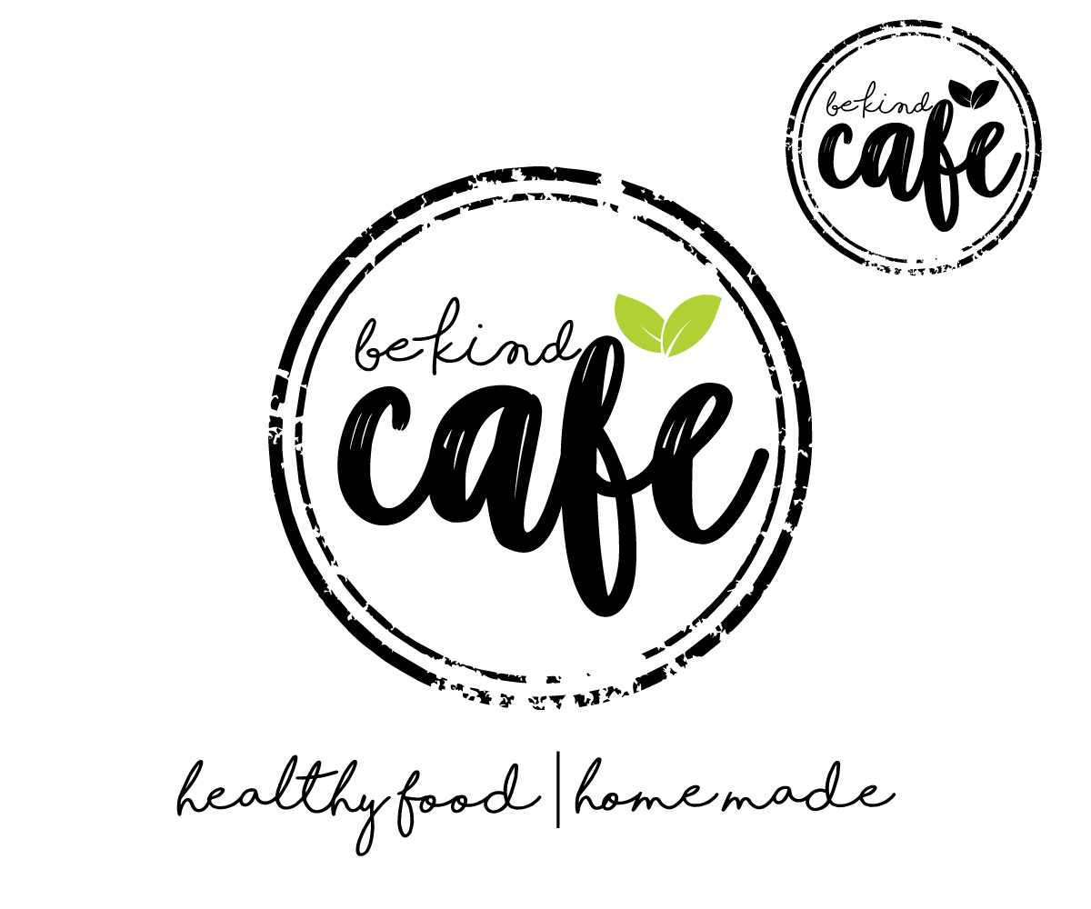 Modern, Feminine, Restaurant Logo Design for BE KIND CAFÉ by j ...