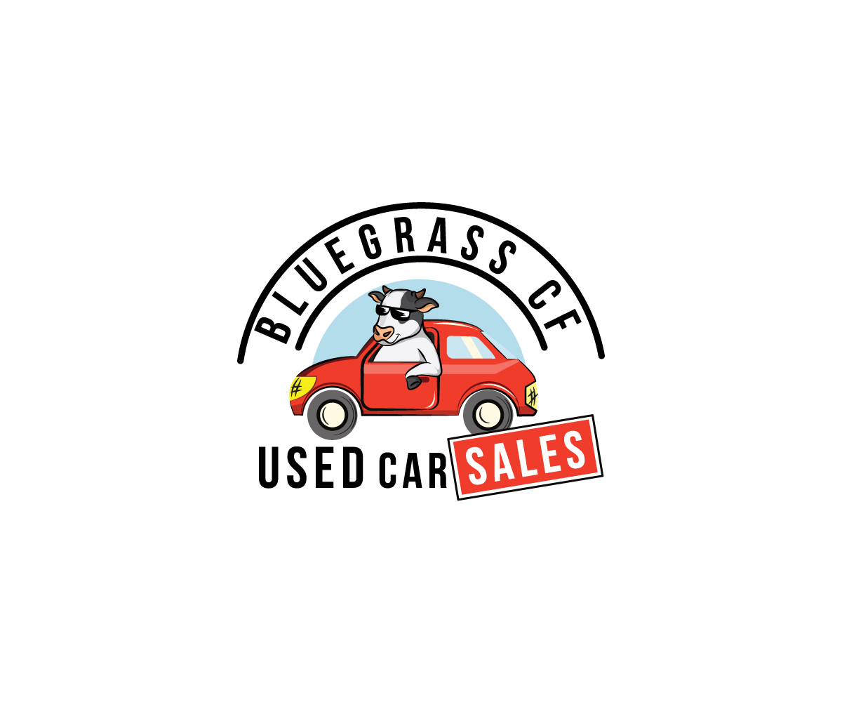 Logo-Design von Anekaa für Bluegrass CF USED Car Sales | Design #18107584