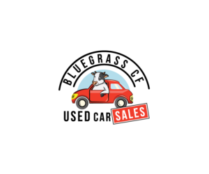 Logo-Design von Anekaa für Bluegrass CF USED Car Sales | Design: #18107585