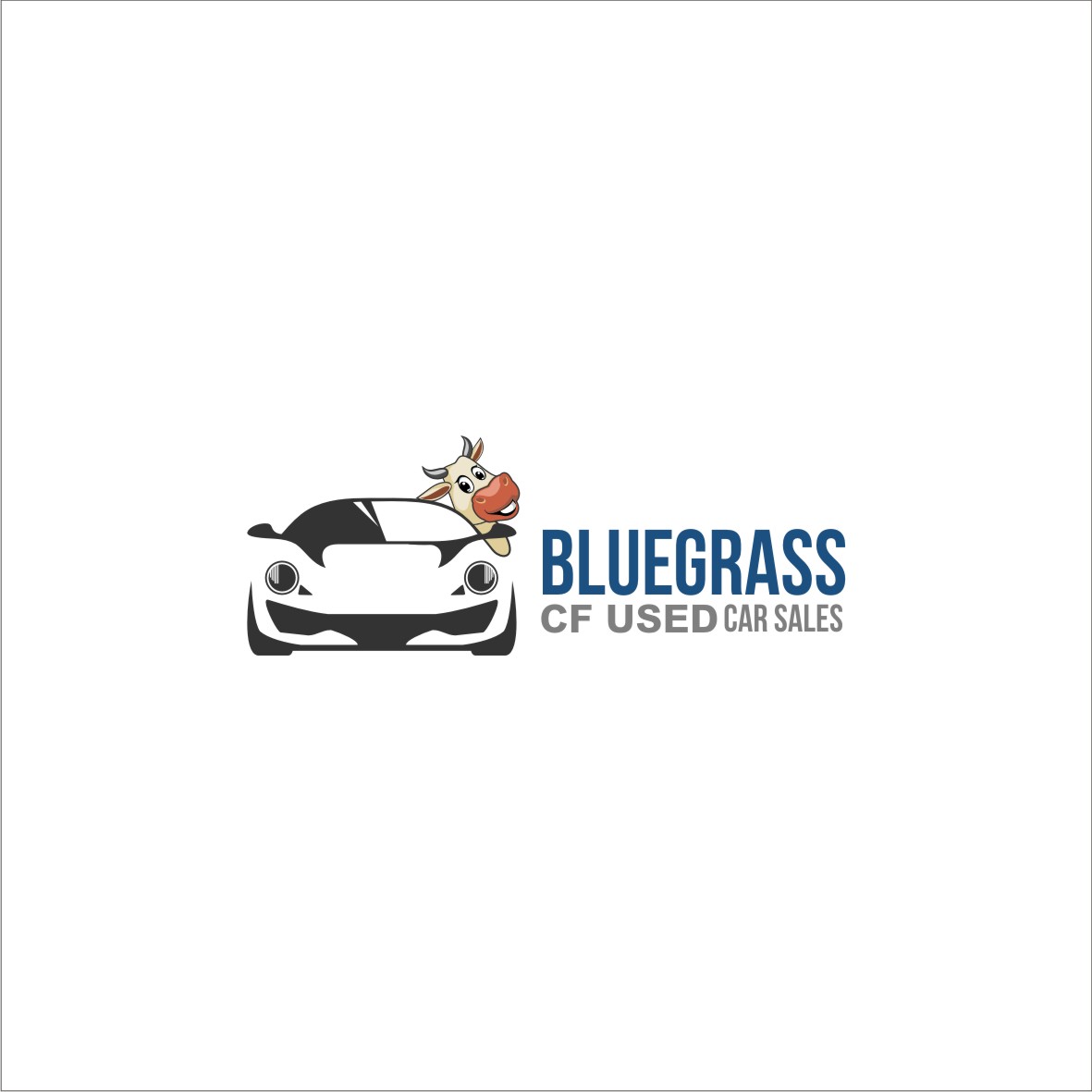 Logo-Design von bl_lue für Bluegrass CF USED Car Sales | Design #18107658
