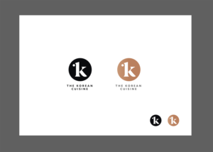 The K (Korean Cuisine) | Design de Logo par creative.visuals