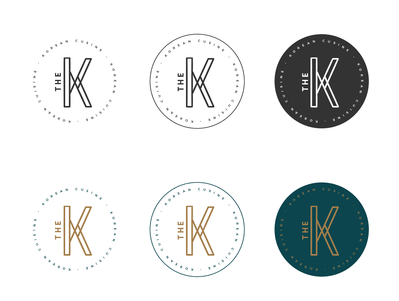 Logo Design by wonderland for The K | Design #18104358