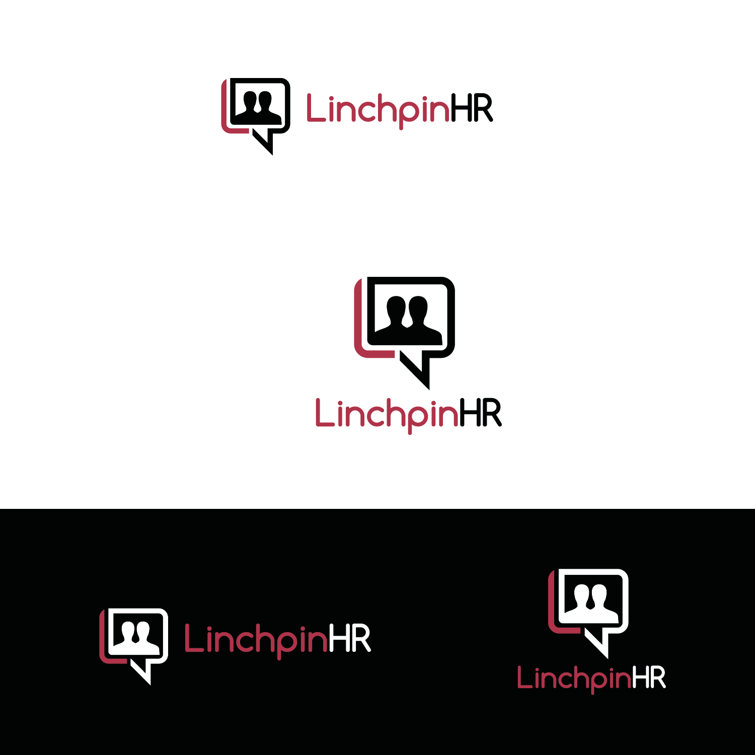 Logo Design by emptyboxgraphics for Linchpin Hr  | Design #18140841