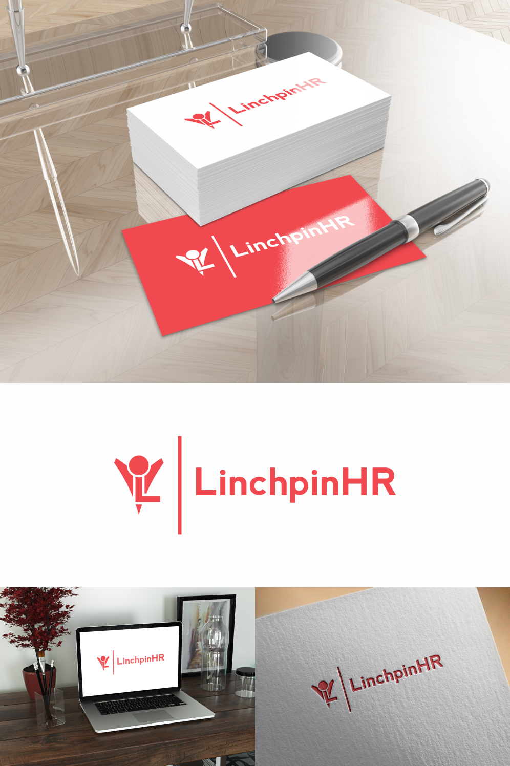 Logo Design by ERLANDA for Linchpin Hr  | Design: #18119004
