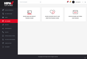 Diseño Web por pb para HIPAA Exams | Diseño: #18105139