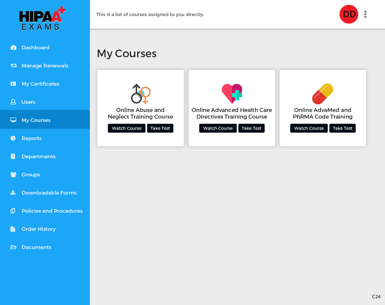 Diseño Web por pb para HIPAA Exams | Diseño #18105145
