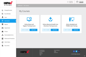 Diseño Web por pb para HIPAA Exams | Diseño: #18115693
