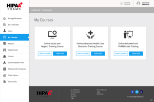 Diseño Web por pb para HIPAA Exams | Diseño: #18115695