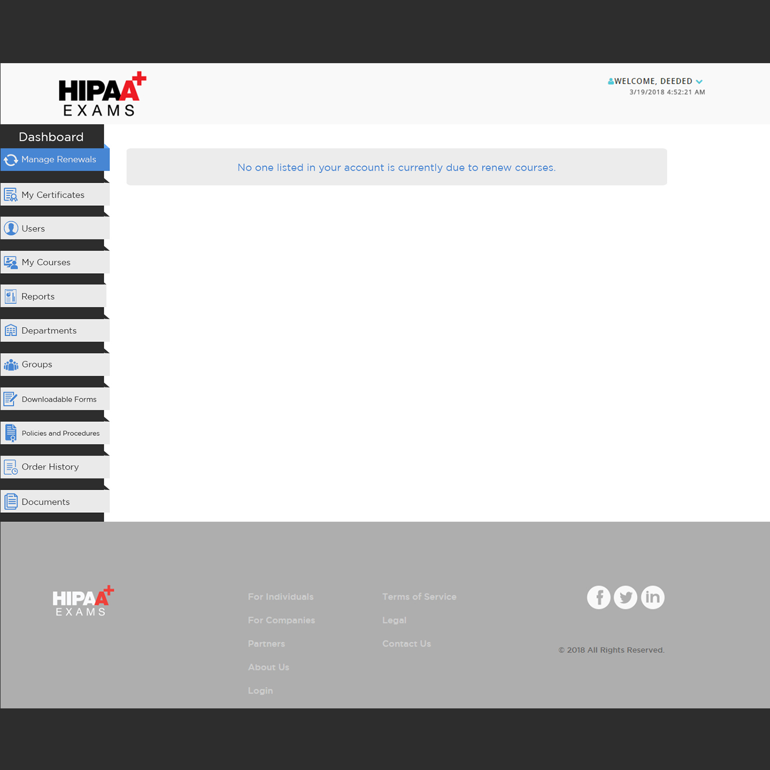 Diseño Web por seobizplanet1 para HIPAA Exams | Diseño #18103089