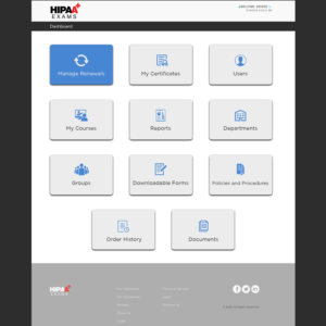 Diseño Web por seobizplanet1 para HIPAA Exams | Diseño: #18103091