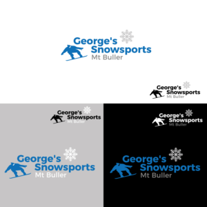 Logo Design by mrmot for George's Snowsports | Design: #18220858