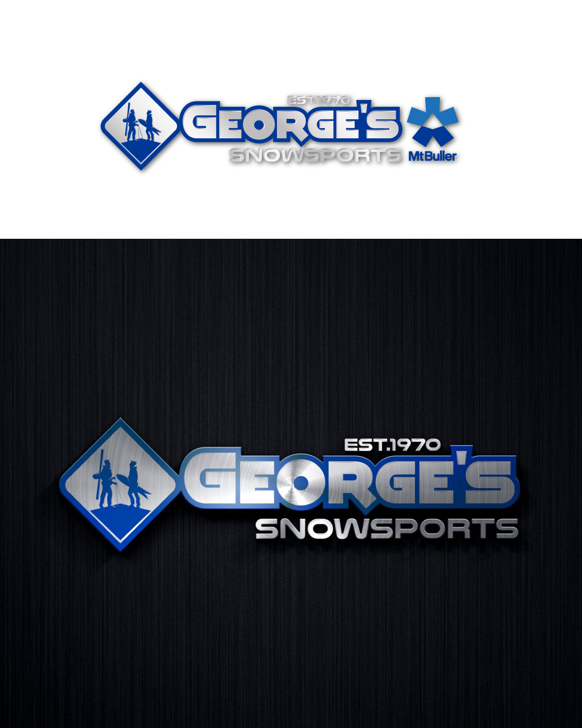 Logo Design by taufik_alrahman for George's Snowsports | Design #18193929