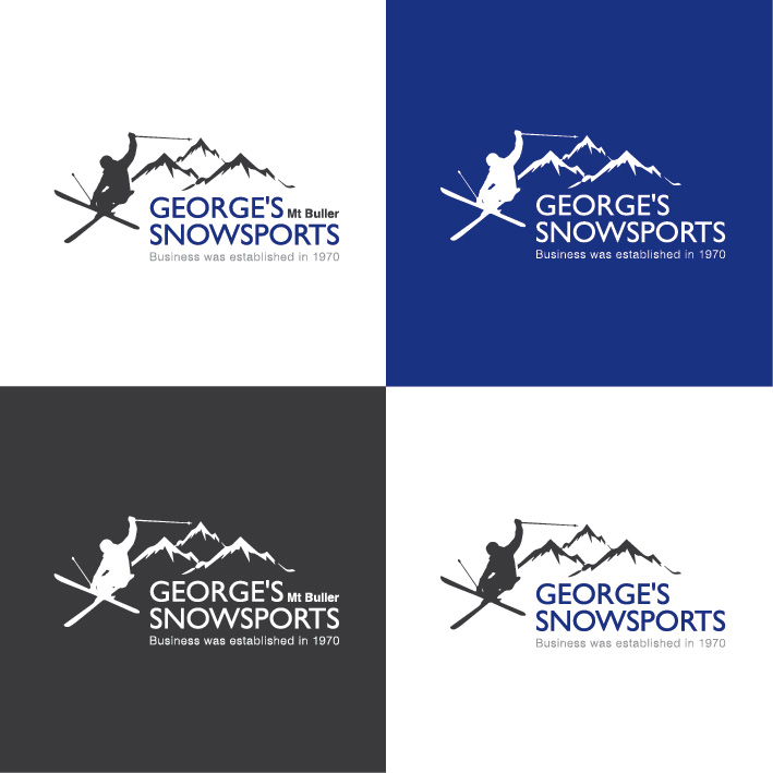 Logo Design by Lee @ LoleepopDesign for George's Snowsports | Design #18233592