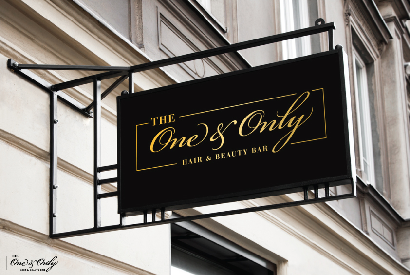 Diseño de Logo por ultramarin para The One & Only Hair and Beauty Bar | Diseño #18111070