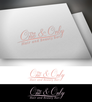 Logo Design by Impressive Solutions for The One & Only Hair and Beauty Bar | Design: #18113836